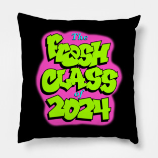 Fresh Class of 2024 Pillow