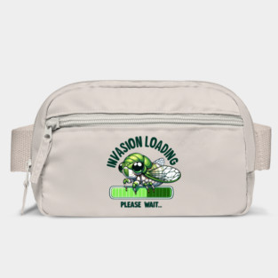 Cicada Invasion Loading Funny Cicada Summer Bag