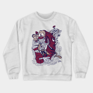 Happy Happy Joy Joy Crewneck Sweatshirt