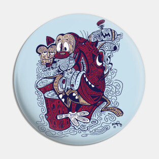 Happy Happy Joy Joy Pin