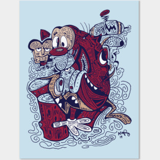 Happy Happy Joy Joy Posters and Art