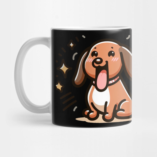 Adorable Dachshund Delights: Miniature Wiener Dog Art by IamActiveDog