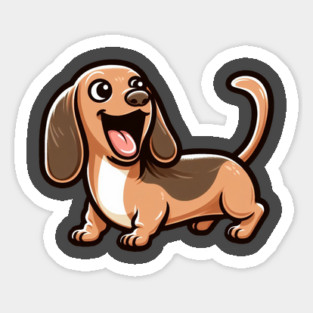 Wee Wonders: Miniature Dachshund Wiener Dog Art Prints Magnet