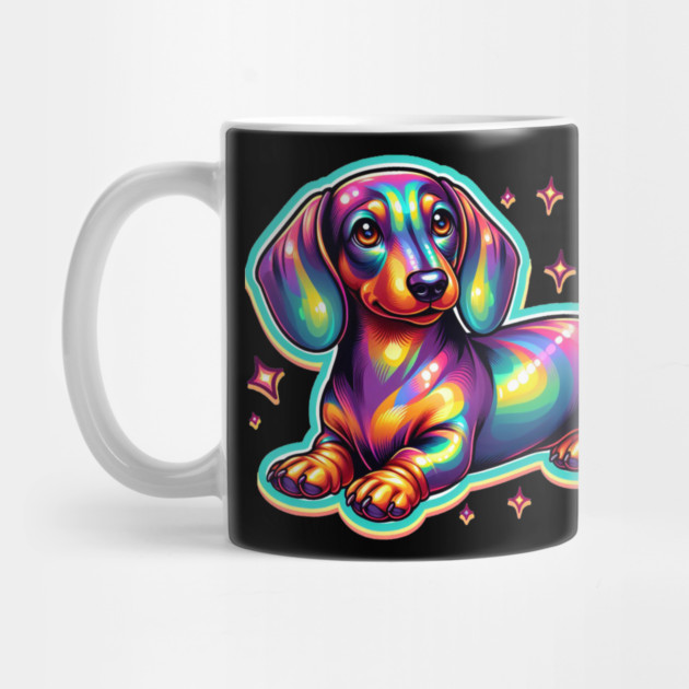 Cutest Curves: Mini Dachshund Wiener Dog Art Pieces by IamActiveDog