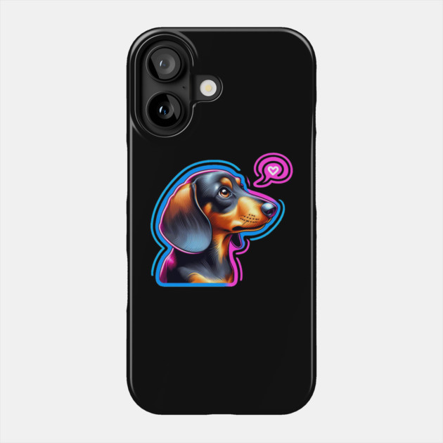 Petite Pleasures: Miniature Dachshund Wiener Dog Art Gallery Phone Case by IamActiveDog