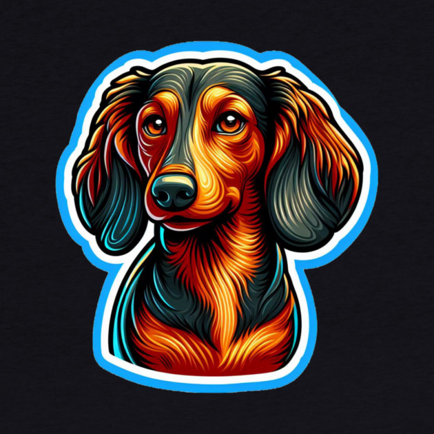 Tiny Tails: Miniature Dachshund Wiener Dog Artistry by IamActiveDog