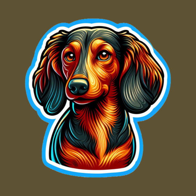 Tiny Tails: Miniature Dachshund Wiener Dog Artistry by IamActiveDog