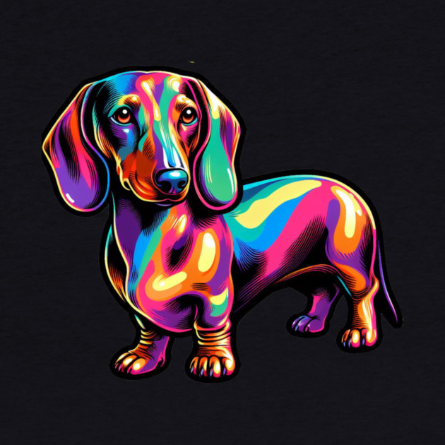 Diminutive Darlings: Miniature Dachshund Wiener Dog Art Depictions by IamActiveDog