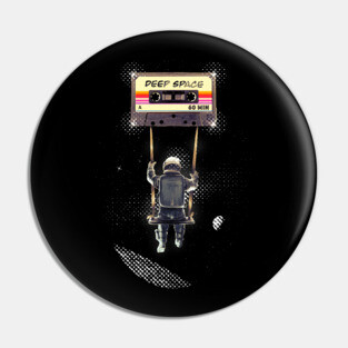 Deep Space Mix Tape Pin