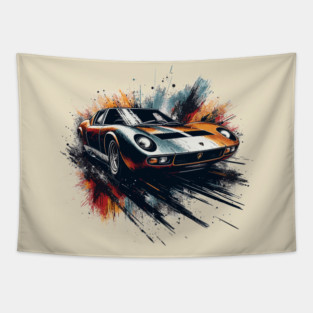 Lamborghini Miura Tapestry