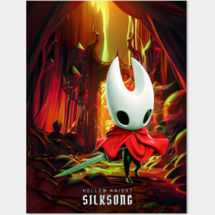 Hollow Knight Silksong Posters and Art