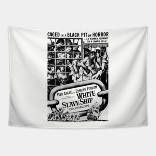 White Slave Ship Tapestry