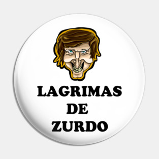 "Lagrimas de Zurdos" Javier Milei Smiling Pin