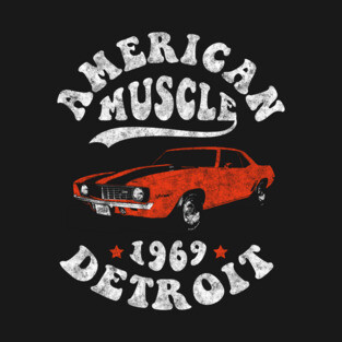 American Muscle Car 1969 Classic T-Shirt