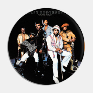 The Isley Brothers - 3+3 Tracklist Album Pin