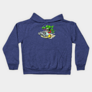 RAT FINK Hot Rod Kids Hoodie