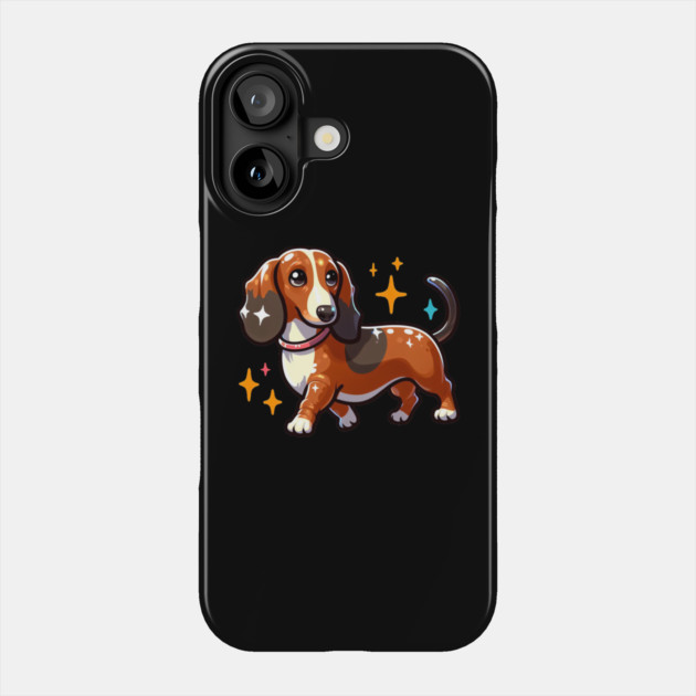 Miniature Dachshund Puppy Realm Phone Case by IamActiveDog