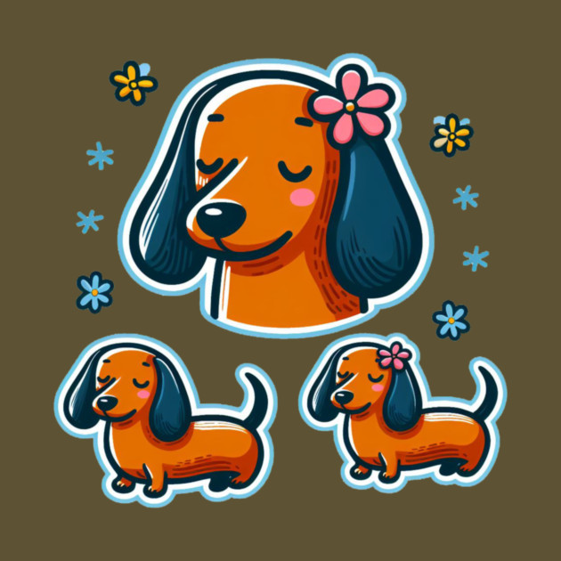 Royal Miniature Dachshund Puppy Paradise by IamActiveDog