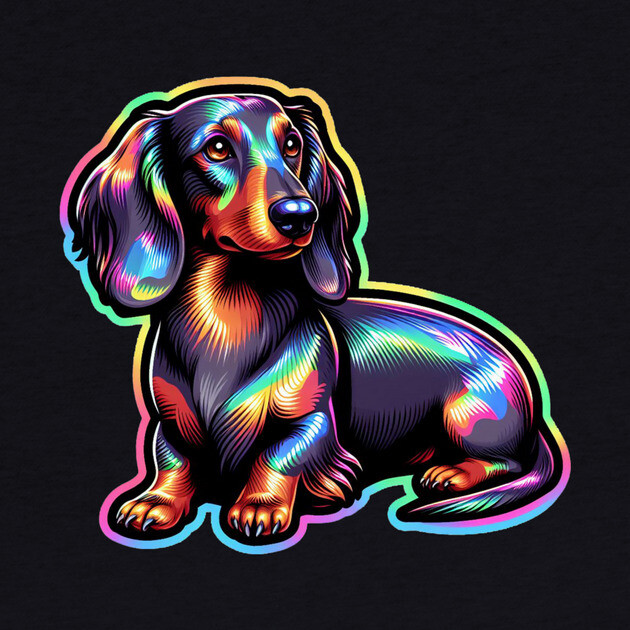 Miniature Dachshund Puppy Paradise Paradise-themed Prints by IamActiveDog
