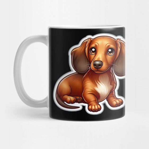 Royal Miniature Dachshund Puppy Love Designs Limited Edition by IamActiveDog
