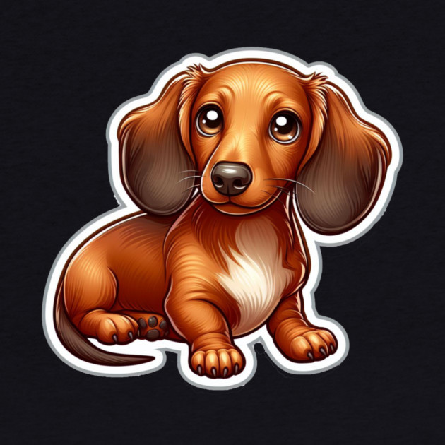 Royal Miniature Dachshund Puppy Love Designs Limited Edition by IamActiveDog