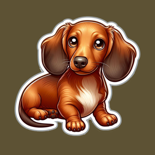 Royal Miniature Dachshund Puppy Love Designs Limited Edition by IamActiveDog