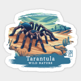 Tarantula - WILD NATURE - TARANTULA SPIDER -3 Sticker