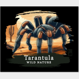 Tarantula - WILD NATURE - TARANTULA SPIDER -17 Posters and Art