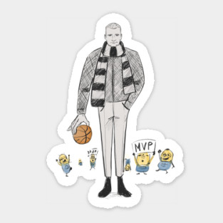 Jokic Gru Sticker