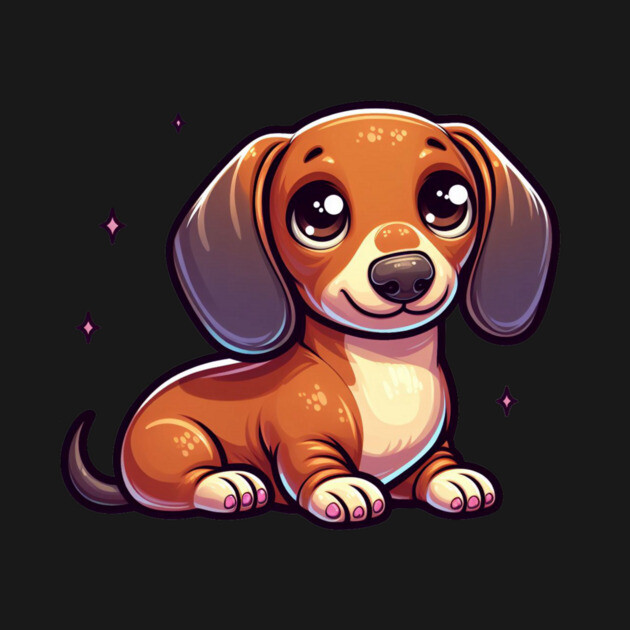 Royal Miniature Dachshund Puppy Tranquility by IamActiveDog