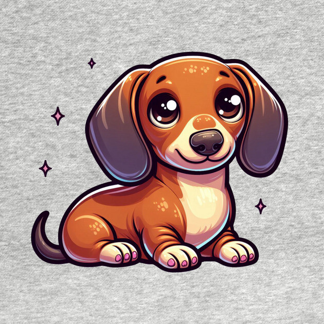 Royal Miniature Dachshund Puppy Tranquility by IamActiveDog