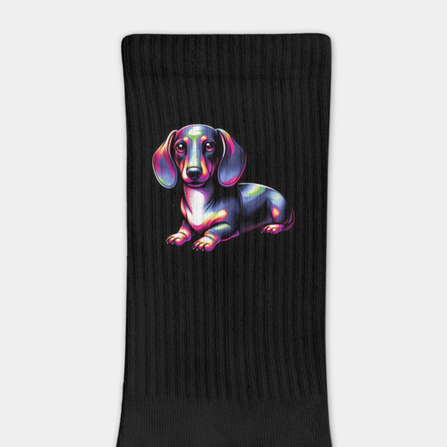 Whimsical Royal Miniature Dachshund Puppy by IamActiveDog