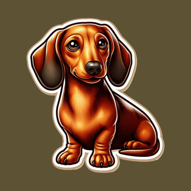 Whimsical Royal Miniature Dachshund Puppy Creations Must-Have Items by IamActiveDog