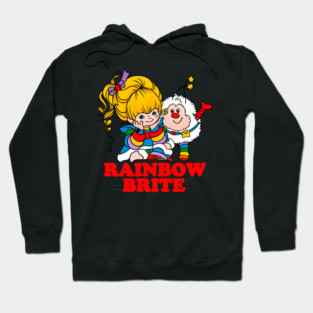Retro rainbow brite Hoodie