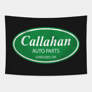 CALLAHAN AUTO PARTS DISTRESSED Tapestry