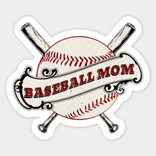 Baseball Mom Sticker