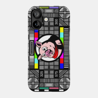 THE CHOLESTEROL MIND: TV TEST Phone Case