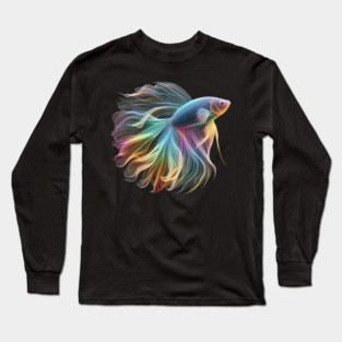 The Mesmerizing Betta Long Sleeve T-Shirt