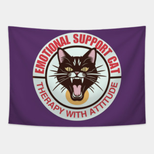 THERAPY CAT Tapestry