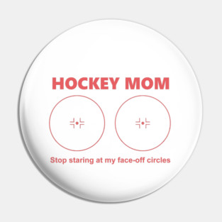 Hockey Mom Pin