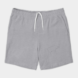 Picasso Line Art - Bull Shorts