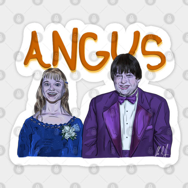 Angus: Go For It Sticker by 51Deesigns
