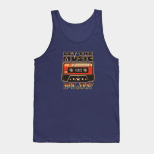 Let The Music Play Tank Top