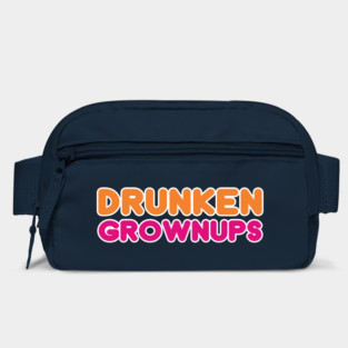 Drunkin Grownups Funny Drunken Drinking Shirt Bag