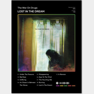 The War On Drugs - Lost In The Dream Tracklist Album Posters and Art
