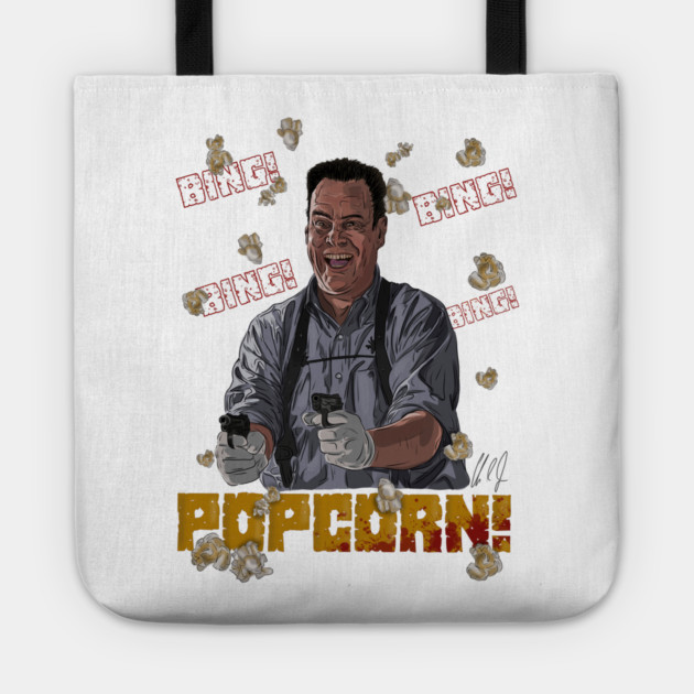 Grosse Pointe Blank: Popcorn! Tote by 51Deesigns