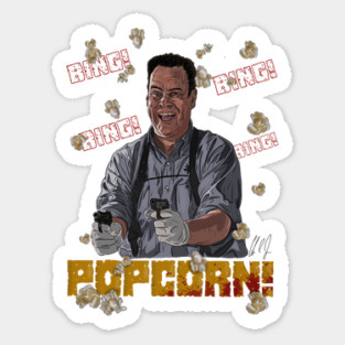 Grosse Pointe Blank: Popcorn! Sticker