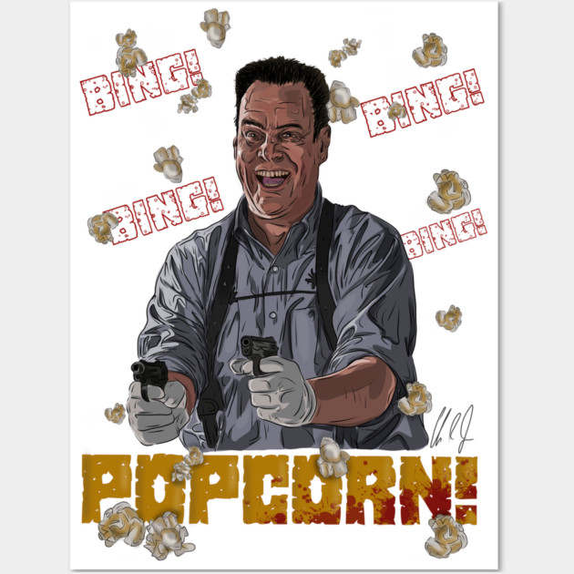 Grosse Pointe Blank: Popcorn! Wall Art by 51Deesigns