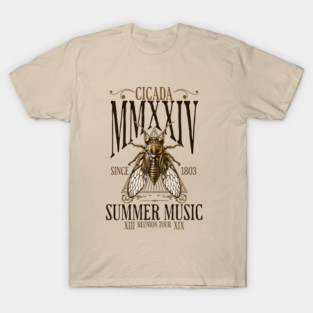 Cicada 2024 Reunion Tour - Brood XIX Brood XIII T-Shirt