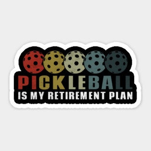 pickleball Sticker
